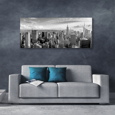 Obraz canvas na ścianę Rytm Miejskich Kamienic