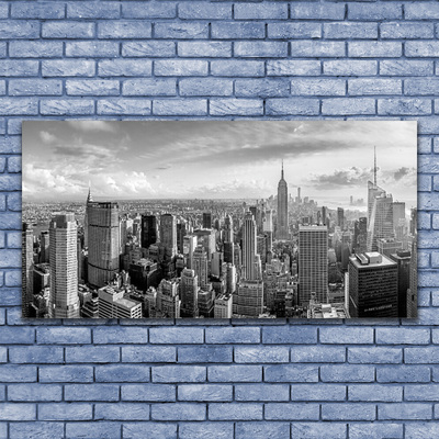 Obraz canvas na ścianę Rytm Miejskich Kamienic