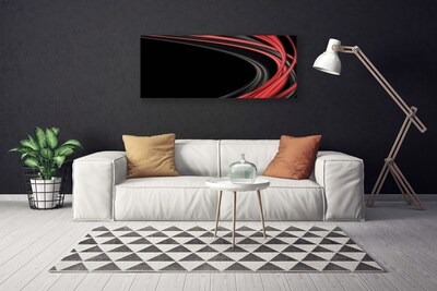 Obraz drukowany na płótnie Geometryczny Porządek Barw