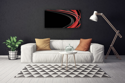 Obraz drukowany na płótnie Geometryczny Porządek Barw