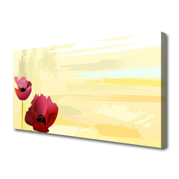 Fotoobraz na płótnie Wiosenna Natura w Kwiatach