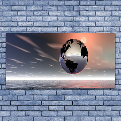 Obraz canvas na ścianę Artystyczna Wizja Planety Ziemia