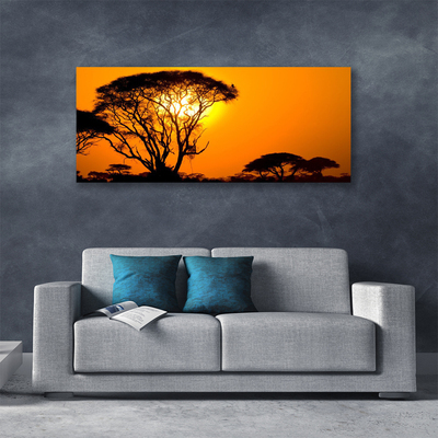 Obraz na Płótnie Drzewa Słońce Natura