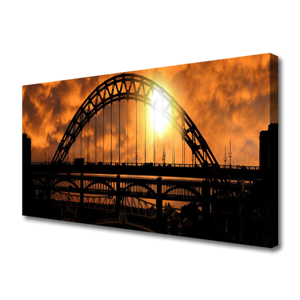 Fotoobraz na płótnie Monumentalna Konstrukcja Mostu