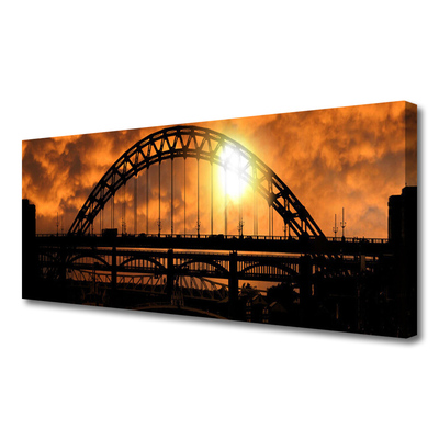Fotoobraz na płótnie Monumentalna Konstrukcja Mostu