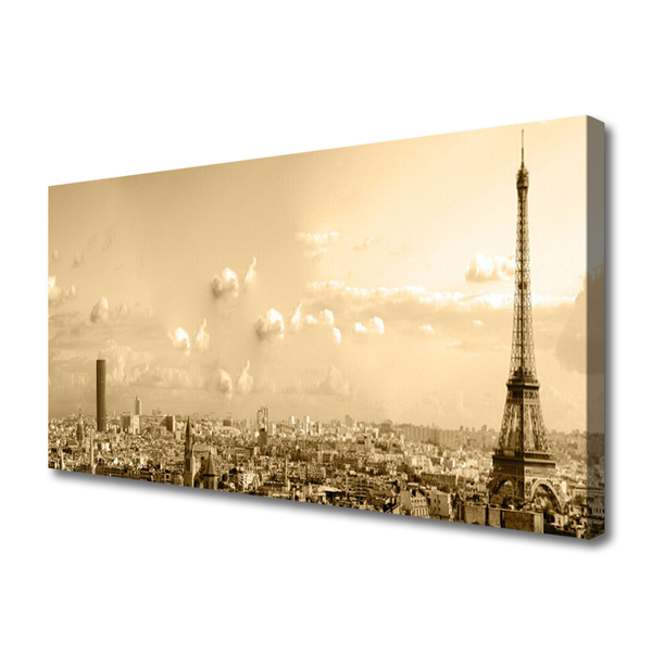 Fotoobraz na płótnie Panorama Miejskich Kamienic