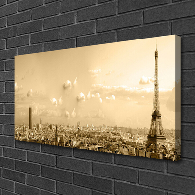 Fotoobraz na płótnie Panorama Miejskich Kamienic