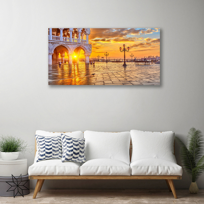 Obraz na płótnie Słoneczne Aleje w Parku