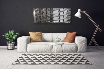 Obraz na płótnie Sylwetka Nowoczesnej Architektury