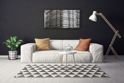 Obraz na płótnie Sylwetka Nowoczesnej Architektury