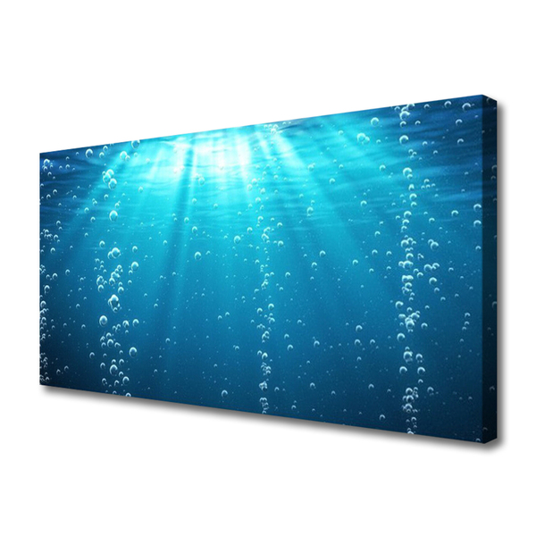Zdjęcie na płótnie Kryształowa Przejrzystość Wody