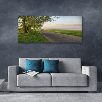 Zdjęcie na płótnie Aleja prowadząca w Nieznane