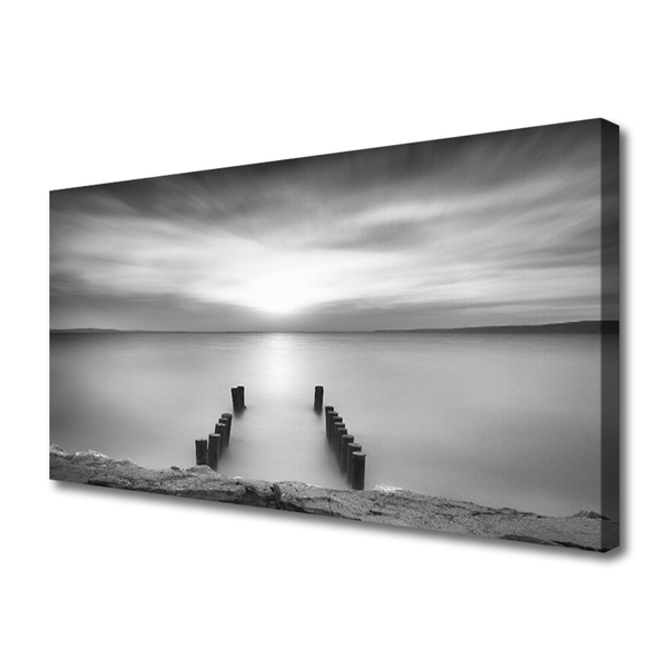 Fotoobraz na płótnie Spokojna Tafla Bałtyku
