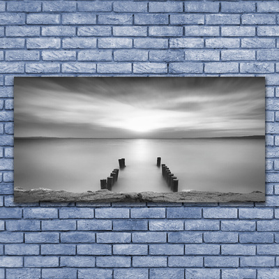 Fotoobraz na płótnie Spokojna Tafla Bałtyku