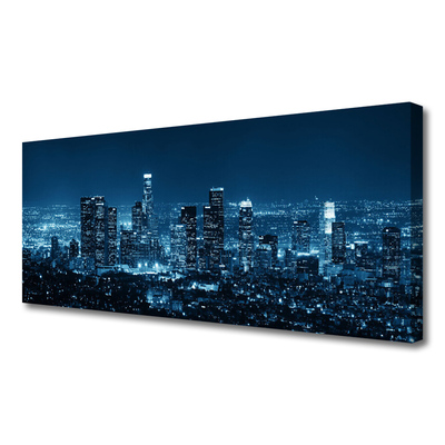 Fotoobraz na płótnie Rytm Miejskich Ulic