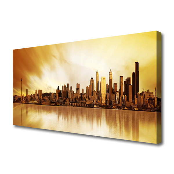 Obraz canvas na ścianę Perspektywa Nowoczesnej Ulicy