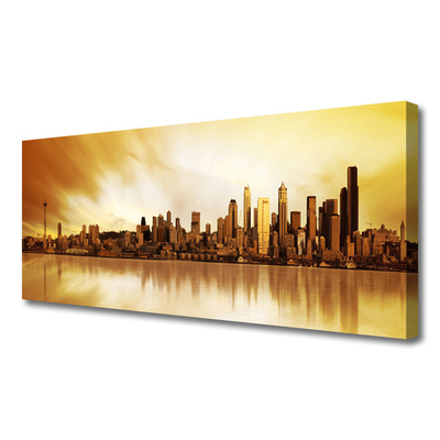 Obraz canvas na ścianę Perspektywa Nowoczesnej Ulicy