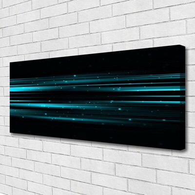 Obraz drukowany na płótnie Fluidyczna Forma Przestrzenna