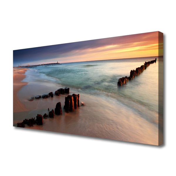 Fotoobraz na płótnie Tropikalne Wybrzeże Oceanu