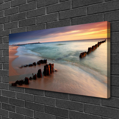 Fotoobraz na płótnie Tropikalne Wybrzeże Oceanu