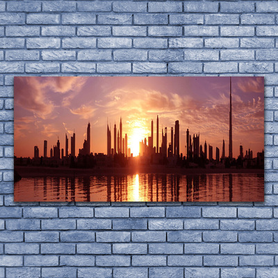 Zdjęcie na płótnie Panorama Nocnego Miasta