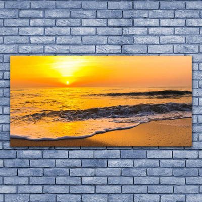 Obraz na płótnie Cichy Wieczór nad Morzem