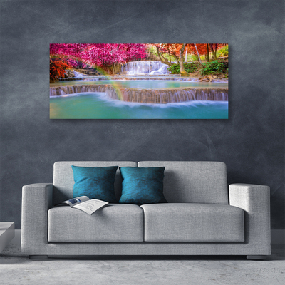 Fotoobraz na płótnie Kaskada Czystej Wody