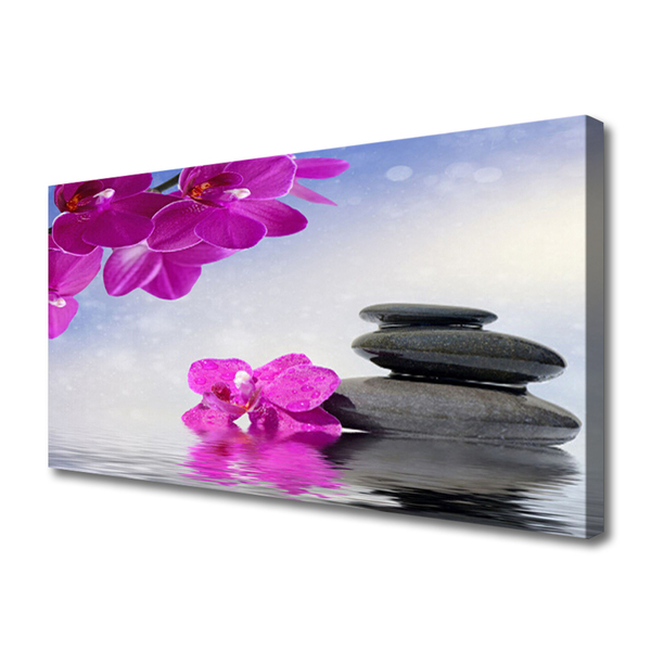 Obraz na płótnie Egzotyczna Kompozycja Storczyków