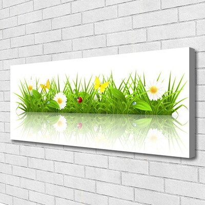 Obraz canvas na ścianę Zielona Świeżość Trawy