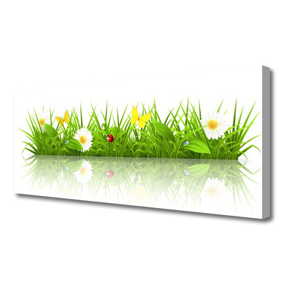 Obraz canvas na ścianę Zielona Świeżość Trawy