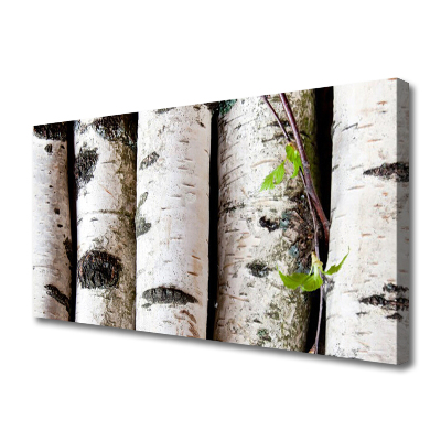 Obraz na płótnie Sylwetka Starego Drzewa