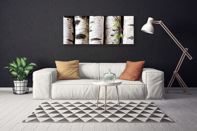 Obraz na płótnie Sylwetka Starego Drzewa