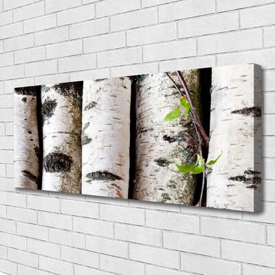 Obraz na płótnie Sylwetka Starego Drzewa