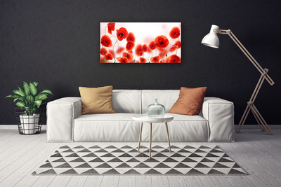 Obraz canvas na ścianę Czerwone Maki w Polu