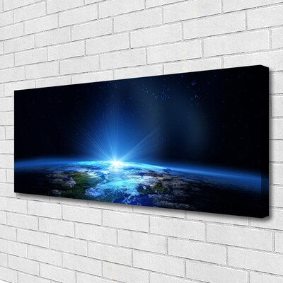 Obraz na płótnie Galaktyczna Podróż przez Kosmos