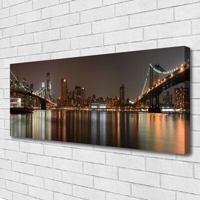 Obraz na płótnie Mosty nad Wielką Wodą