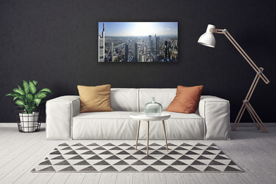 Obraz na płótnie Rytm Miejskiej Zabudowy