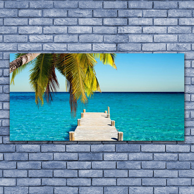 Obraz drukowany na płótnie Most Wiszący nad Zatoką