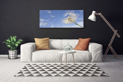 Obraz na płótnie Puszysty Dmuchawiec