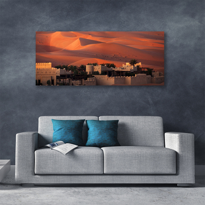 Obraz na płótnie Sylwetka Nowoczesnego Miasta