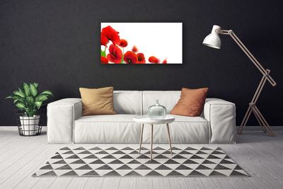 Zdjęcie na płótnie Czerwone Maki w Słońcu