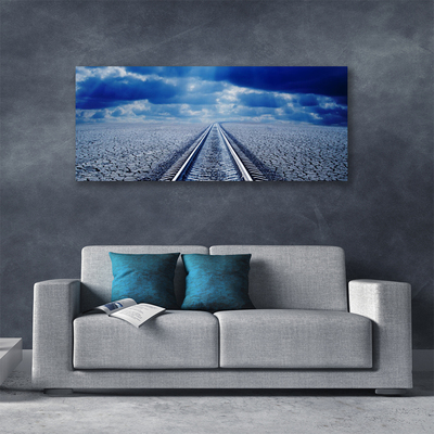 Obraz na płótnie Zapomniany Szlak Kolejowy