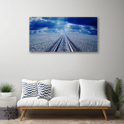 Obraz na płótnie Zapomniany Szlak Kolejowy