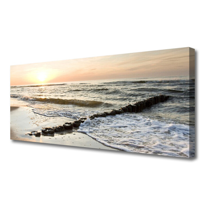 Obraz na płótnie Szum Morskich Fal