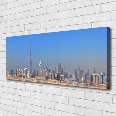 Obraz na płótnie Kolorowe Kamienice o Zmierzchu