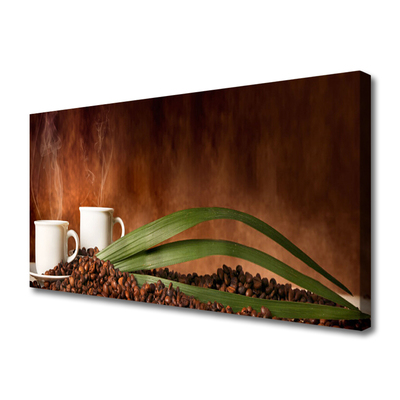 Obraz na płótnie Przerwa na Kawę w Ziarnach