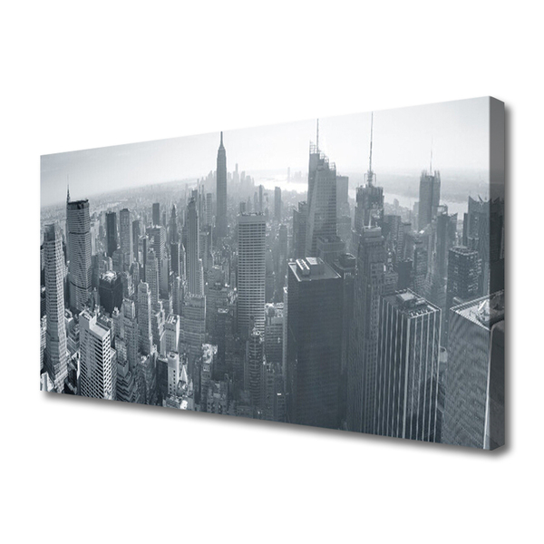 Obraz na płótnie Panorama Miejskich Wieżowców