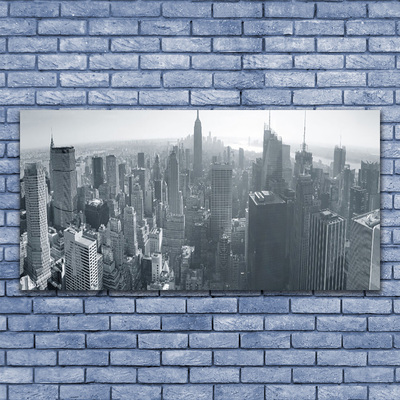 Obraz na płótnie Panorama Miejskich Wieżowców