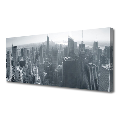 Obraz na płótnie Panorama Miejskich Wieżowców