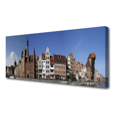 Fotoobraz na płótnie Ulice Tętniącej Metropolii